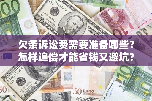 武汉欠条诉讼费需要准备哪些？怎样追偿才能省钱又避坑？