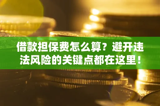 武汉借款担保费怎么算？避开违法风险的关键点都在这里！