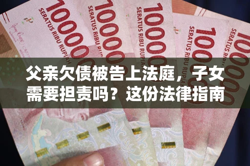 武汉父亲欠债被告上法庭，子女需要担责吗？这份法律指南必须看完