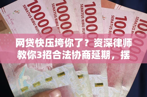 武汉网贷快压垮你了？资深律师教你3招合法协商延期，摆脱暴力催收！