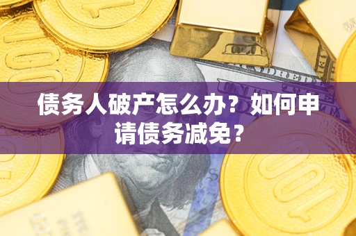 武汉债务人破产怎么办？如何申请债务减免？