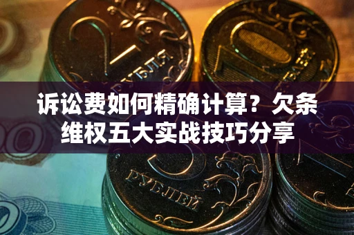 武汉诉讼费如何精确计算？欠条维权五大实战技巧分享