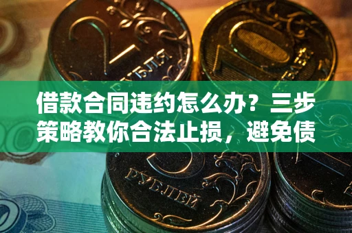 武汉借款合同违约怎么办？三步策略教你合法止损，避免债务危机升级